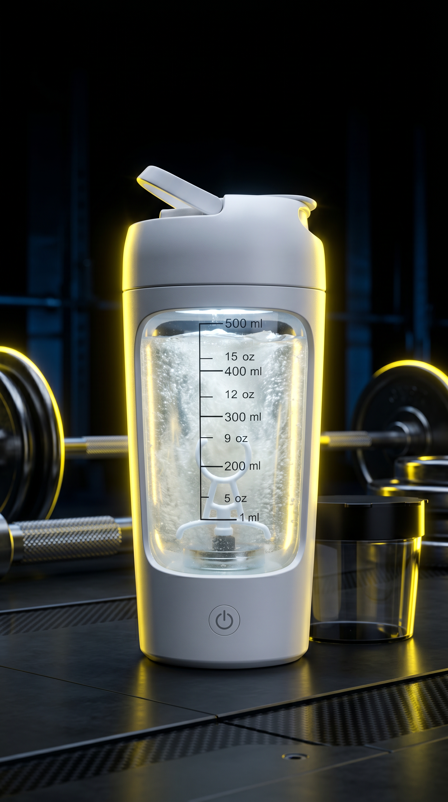 Pro Shaker Bottle with Storage Compartment