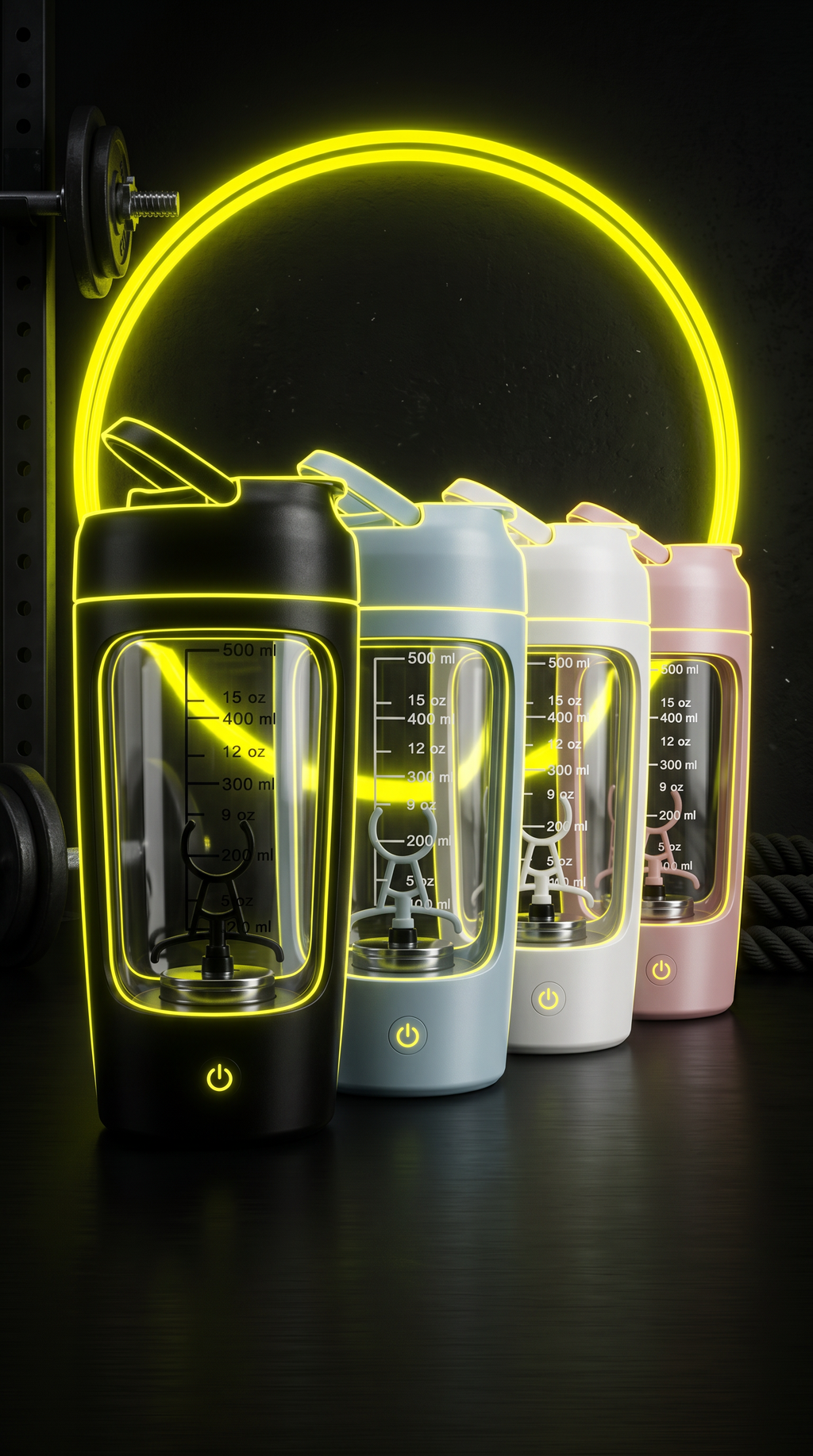 Pro Shaker Bottle with Storage Compartment