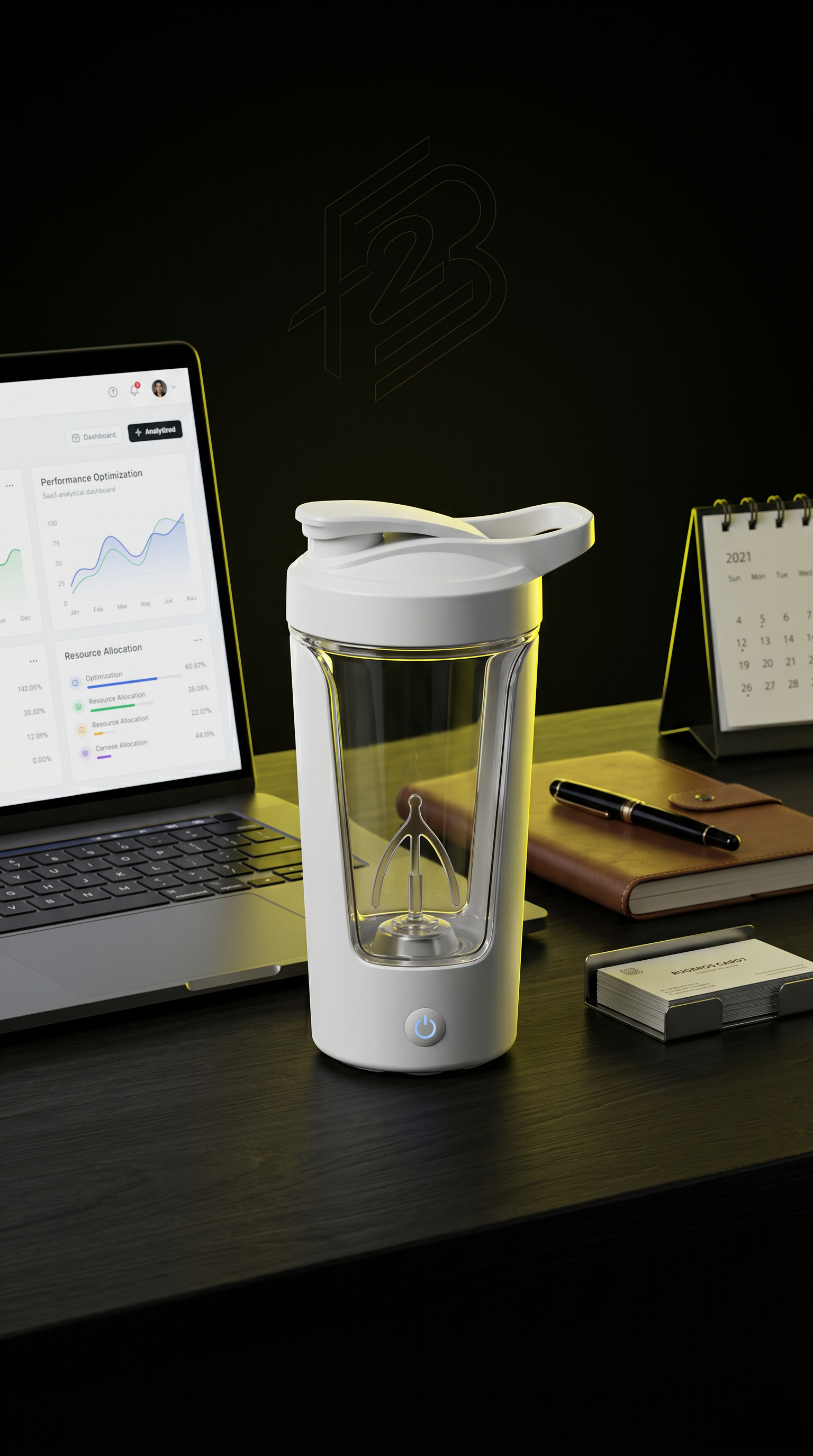 Automatic Electric Shaker Bottle