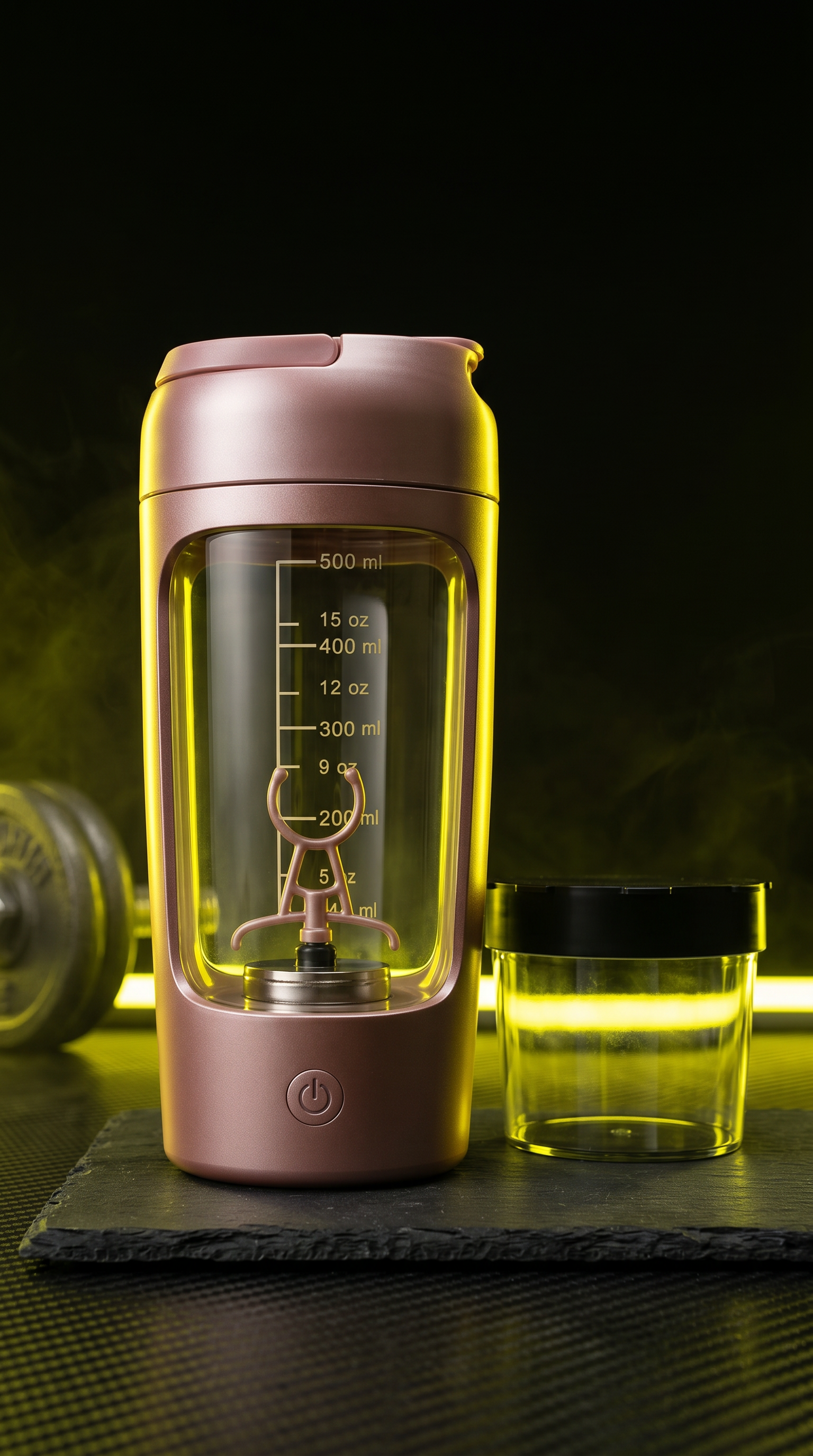 Pro Shaker Bottle with Storage Compartment