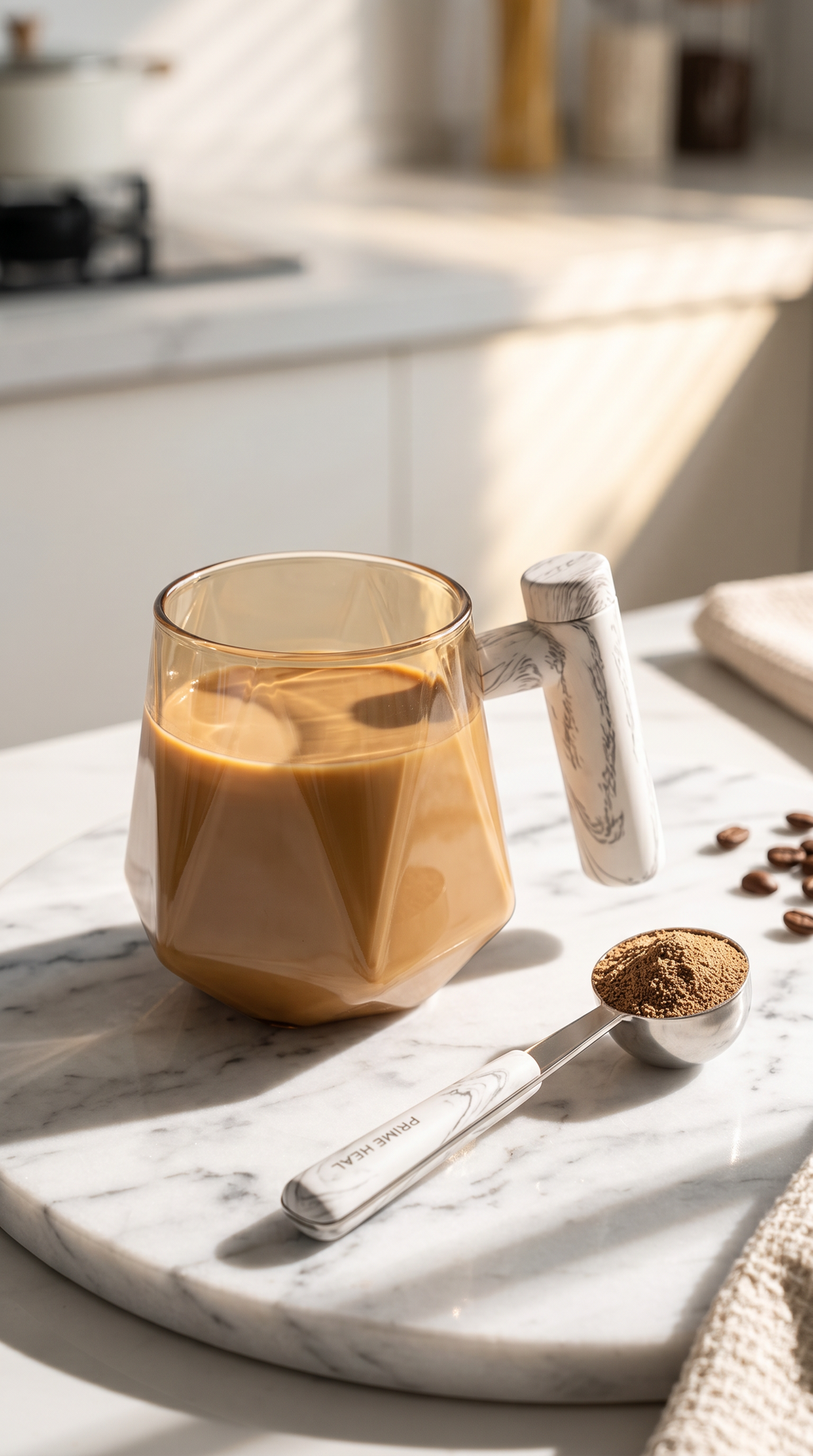 Self-Stirring Coffee Mug