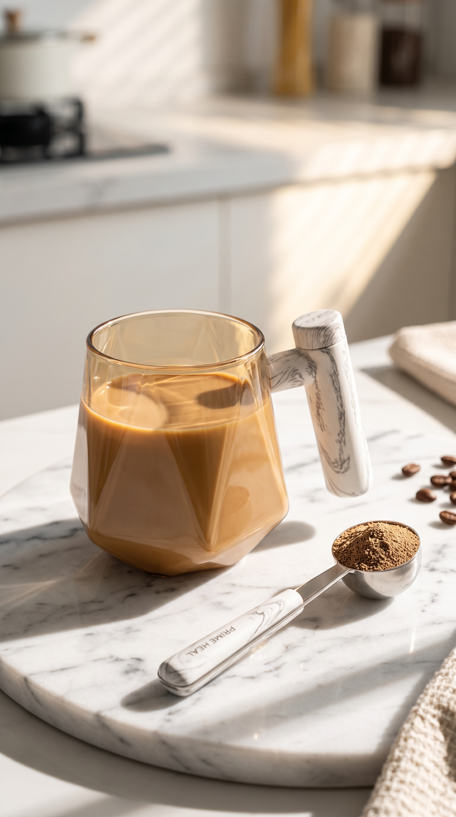 Self-Stirring Coffee Mug