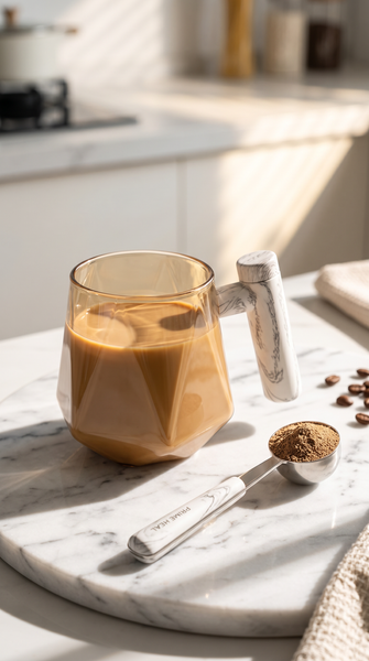 Self-Stirring Coffee Mug